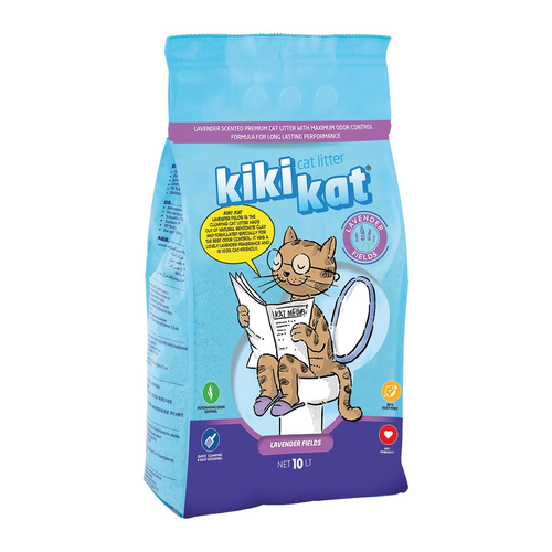 חול לחתולים קיקי קאט לבנדר 10 ליטר