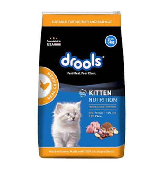 Drools מזון יבש לגורי חתולים עוף