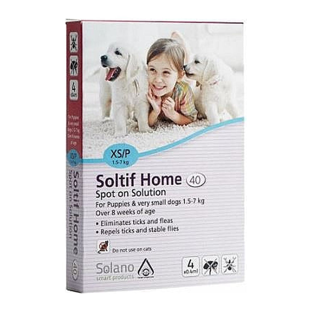 Soltif Home- אמפולות נגד פרעושים וקרציות לכלבים