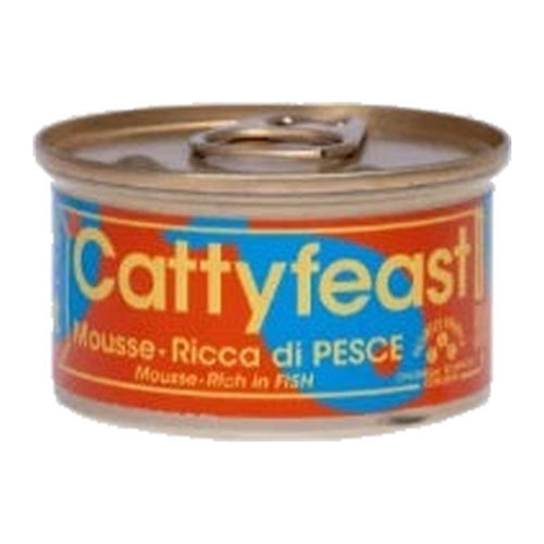 CattyFeast חתול מוס דגים סטרלייזד