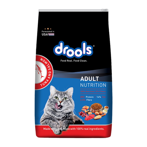 Drools-מזון יבש לחתולים טונה וסלמון